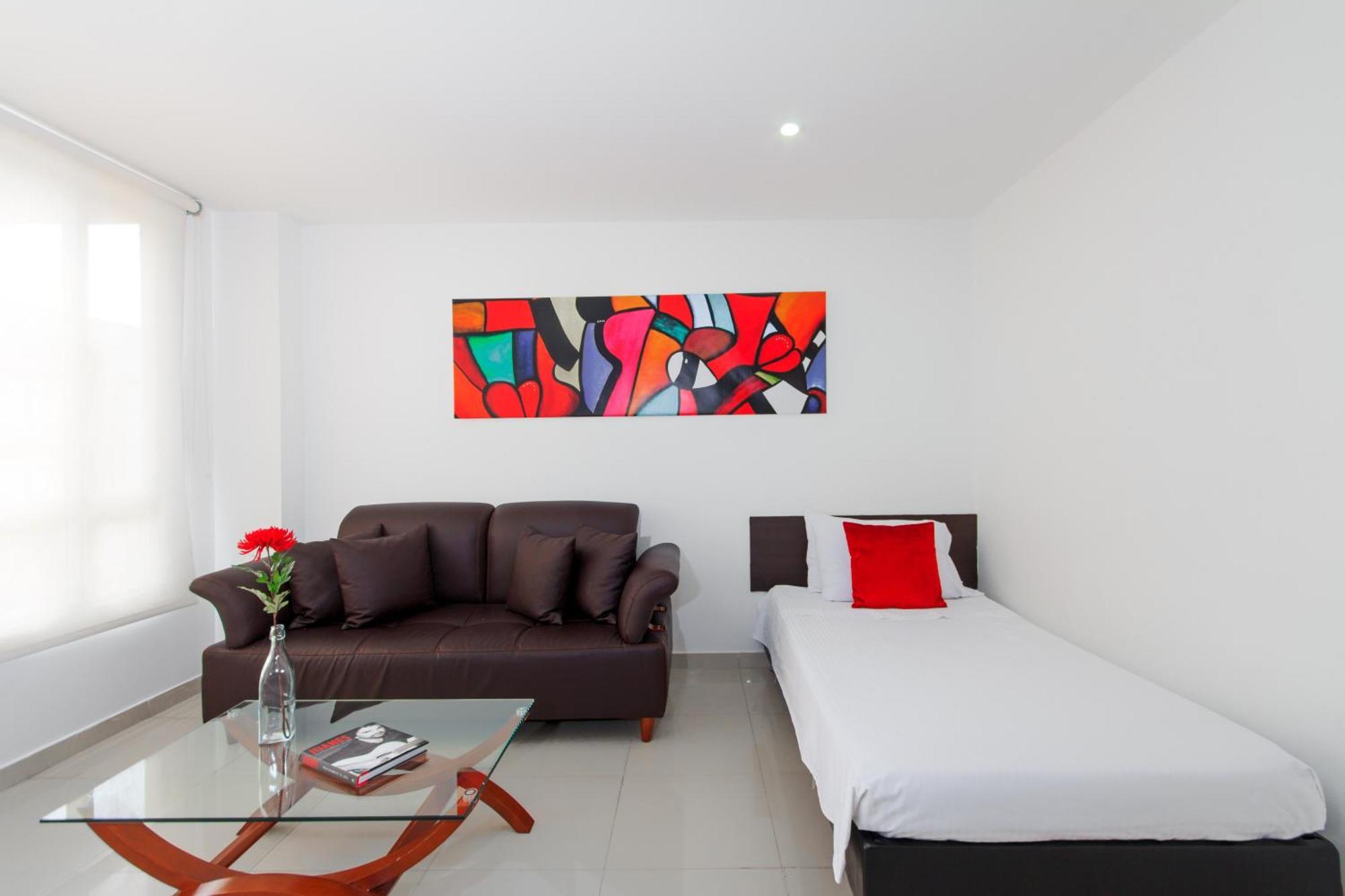 122 Plaza Apartahotel Богота Экстерьер фото