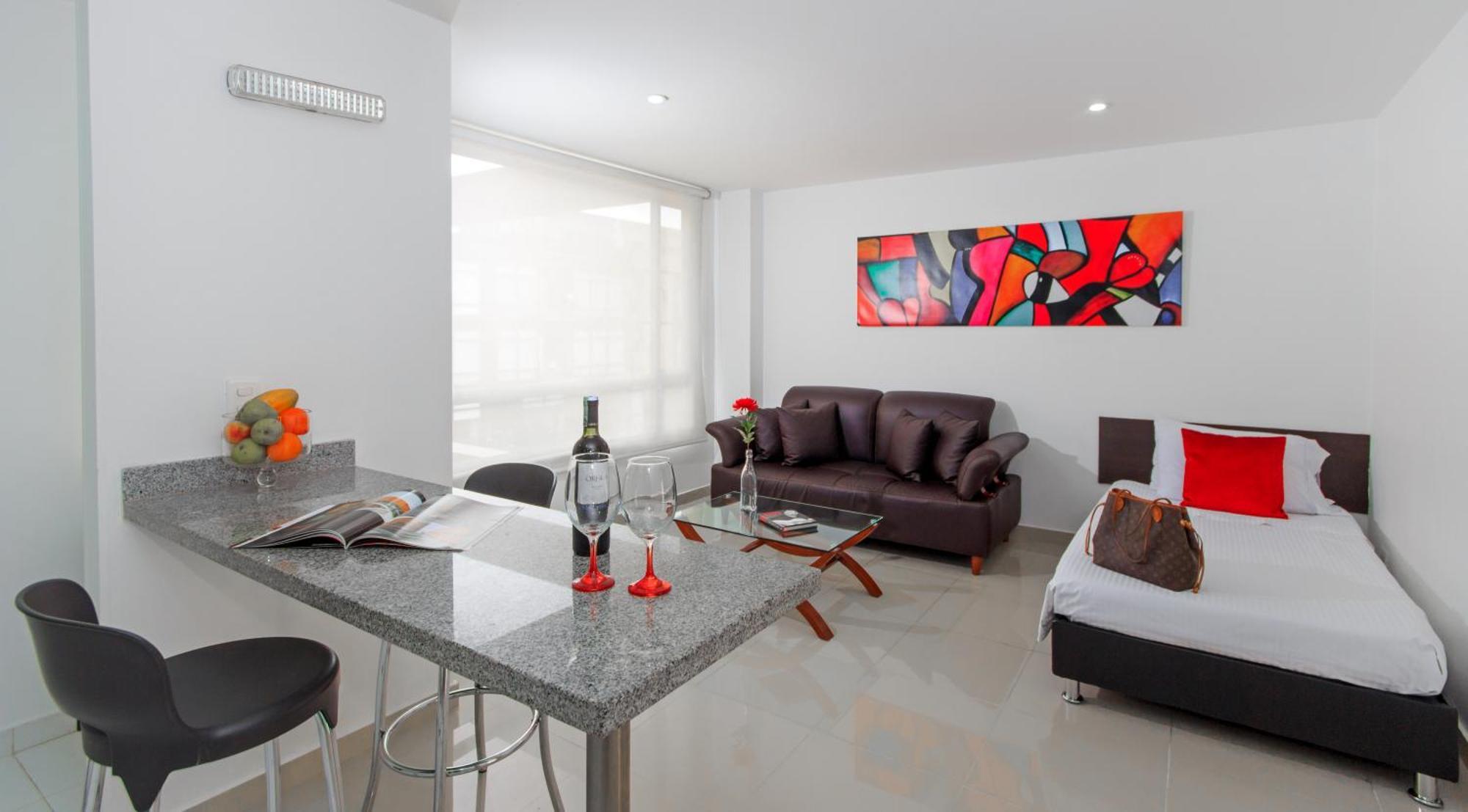122 Plaza Apartahotel Богота Экстерьер фото